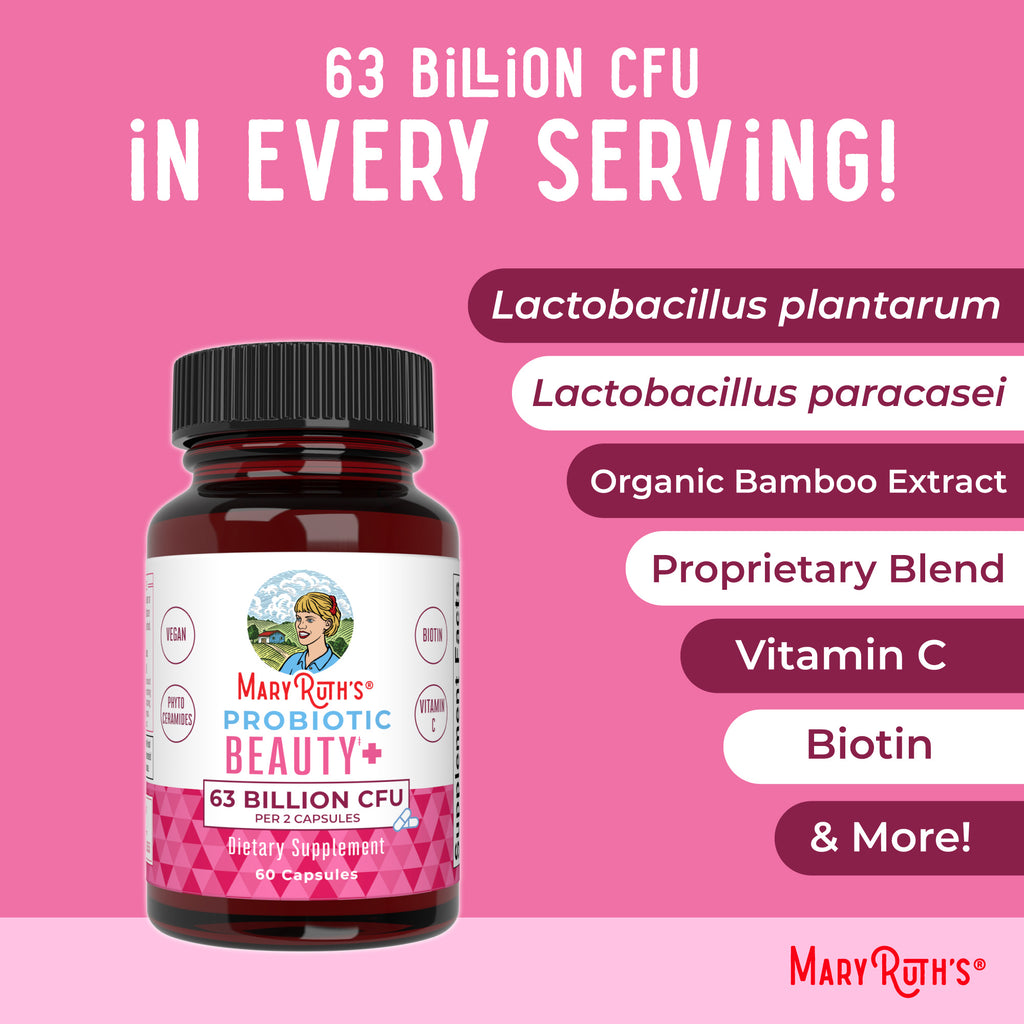 Probiotic Beauty+ 60 Capsules Ingredients