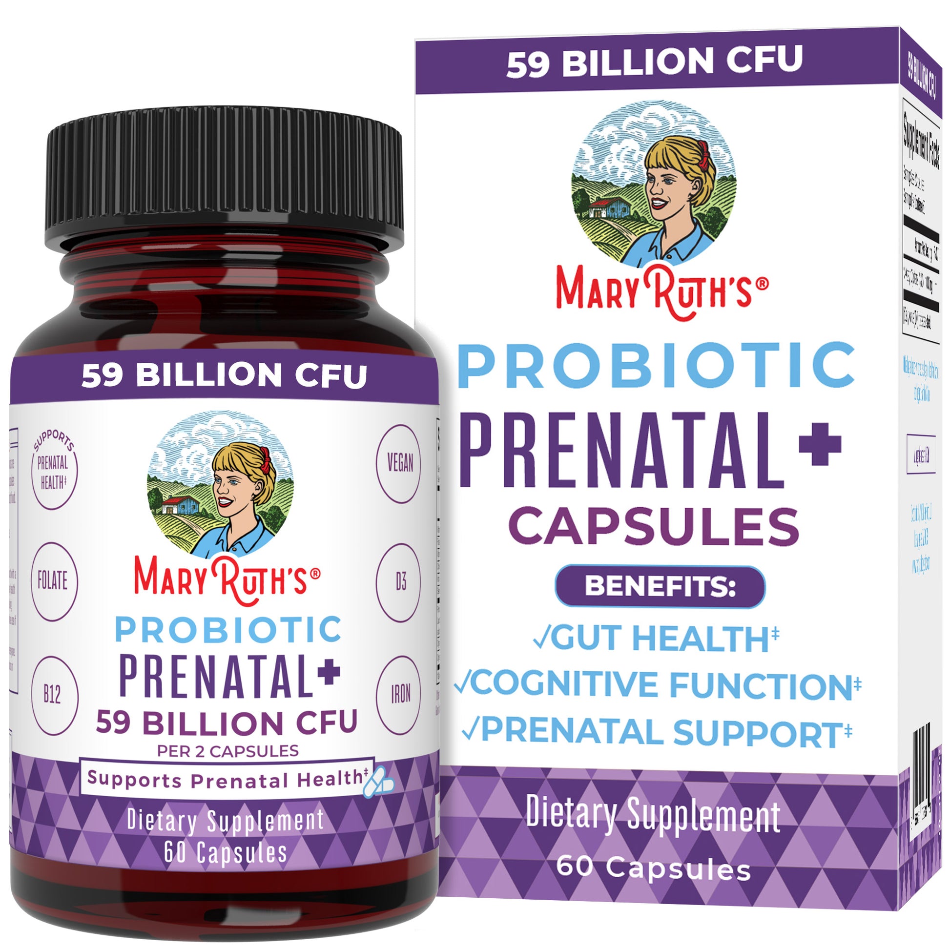 Probiotic Prenatal+ 60 Capsules