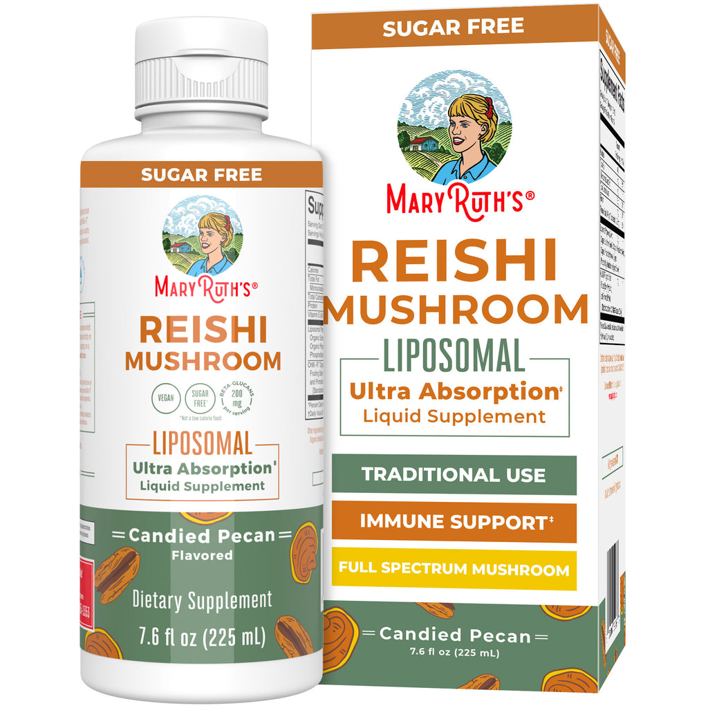 Reishi Mushroom Liposomal (Candied Pecan) 7 oz