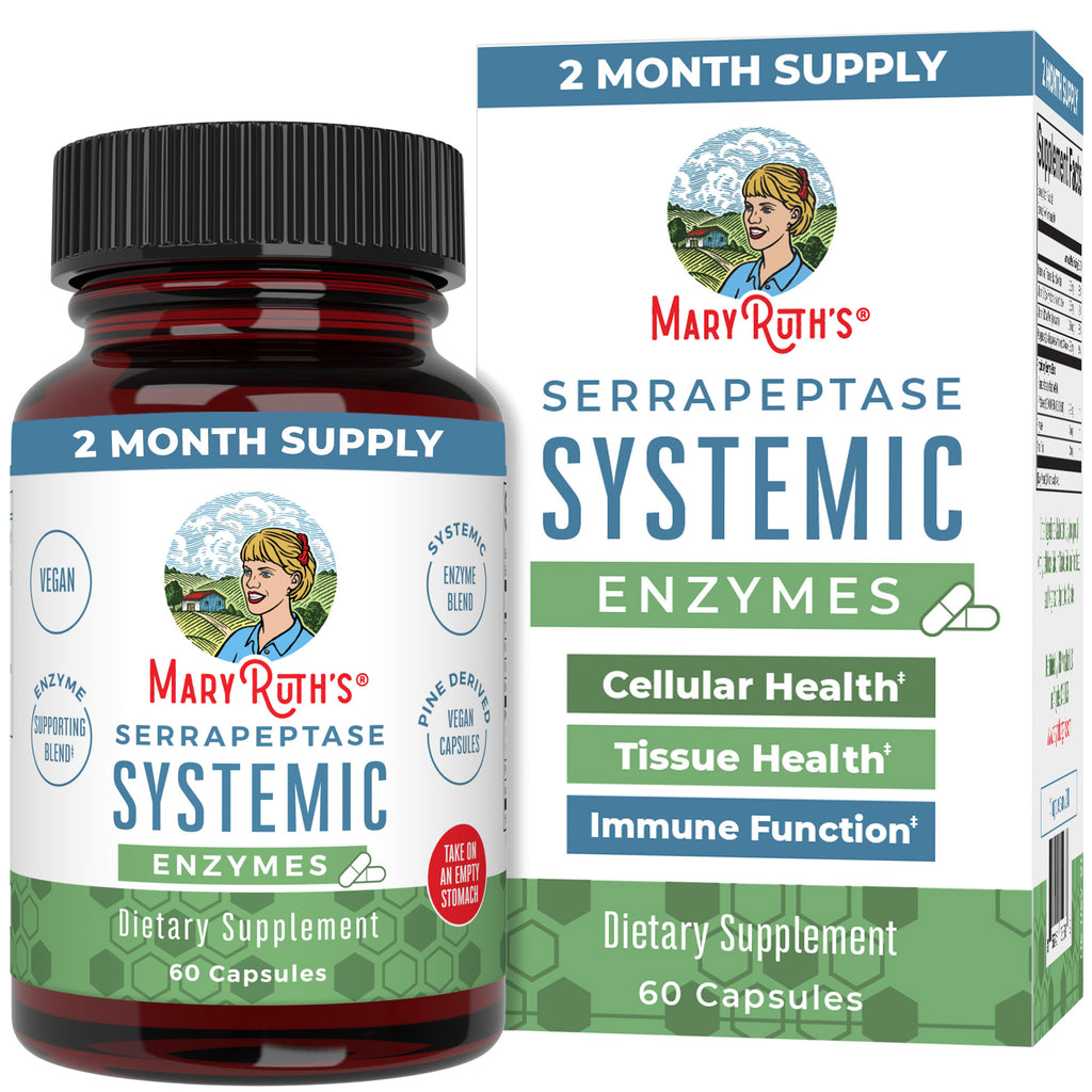 Serrapeptase Systemic Enzymes 60 Capsules