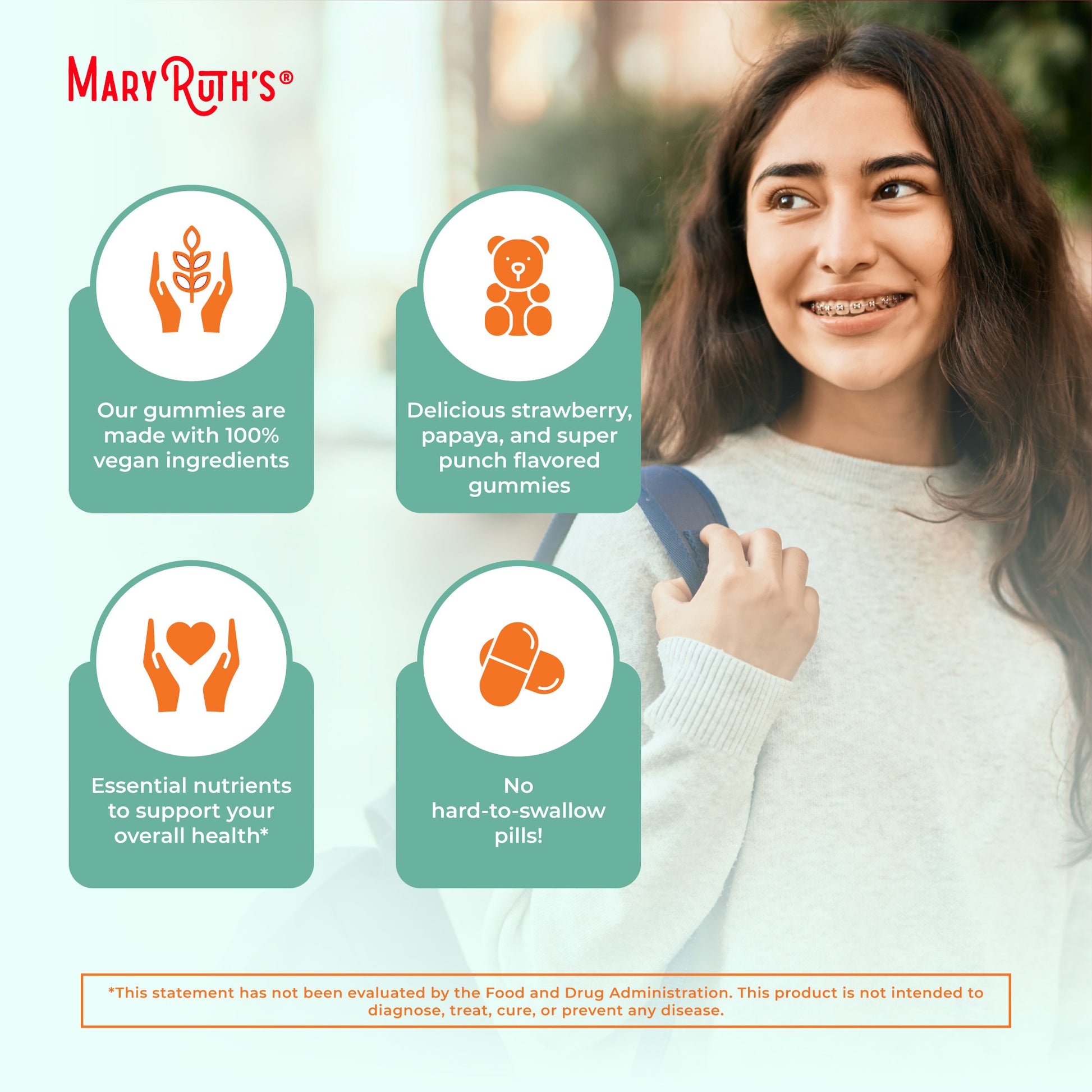 Teen Multivitamin Gummies 60 count Benefits