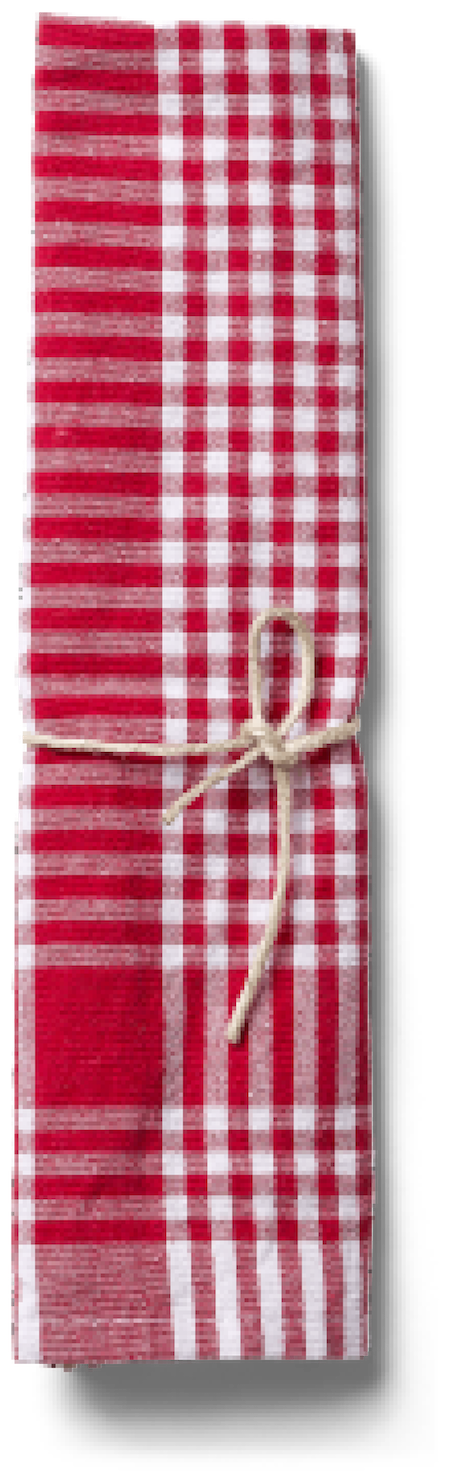 tied picnic table cloth