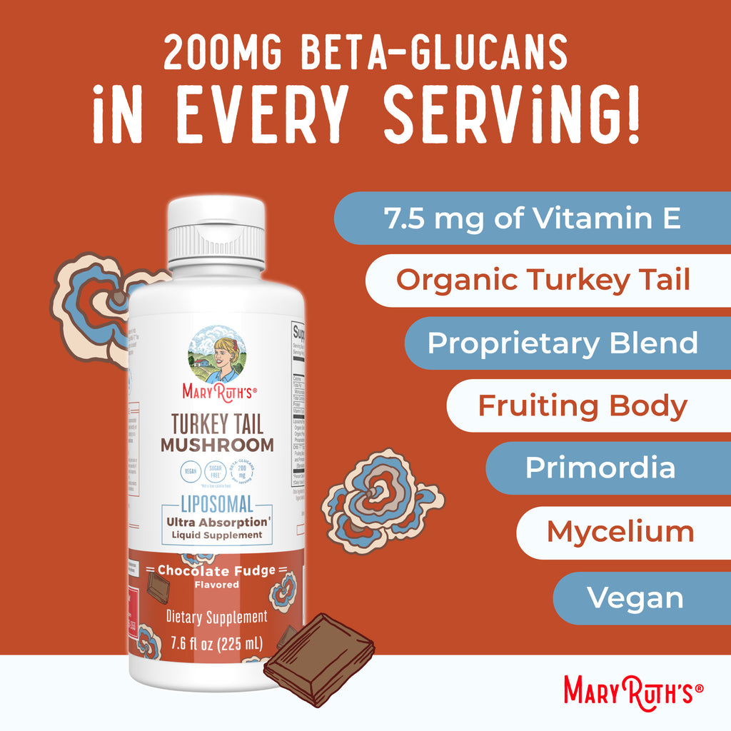 Turkey Tail Mushroom Liposomal (Chocolate Fudge) 7 oz Ingredients