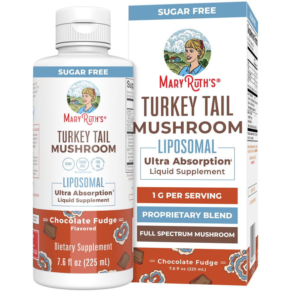 Turkey Tail Mushroom Liposomal (Chocolate Fudge) 7 oz