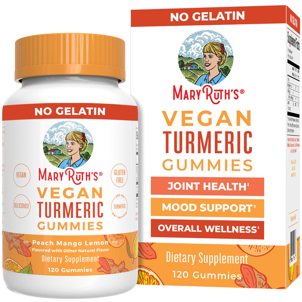 Turmeric Gummies (Peach Mango Lemon) 120 count