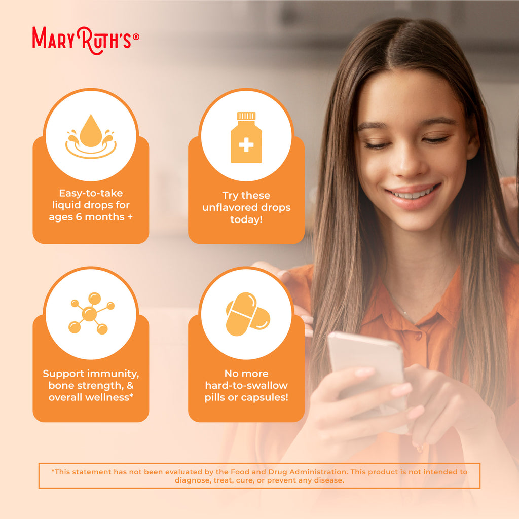 Vegan Vitamin D3 Liquid Spray (Unflavored) 1 oz Benefits