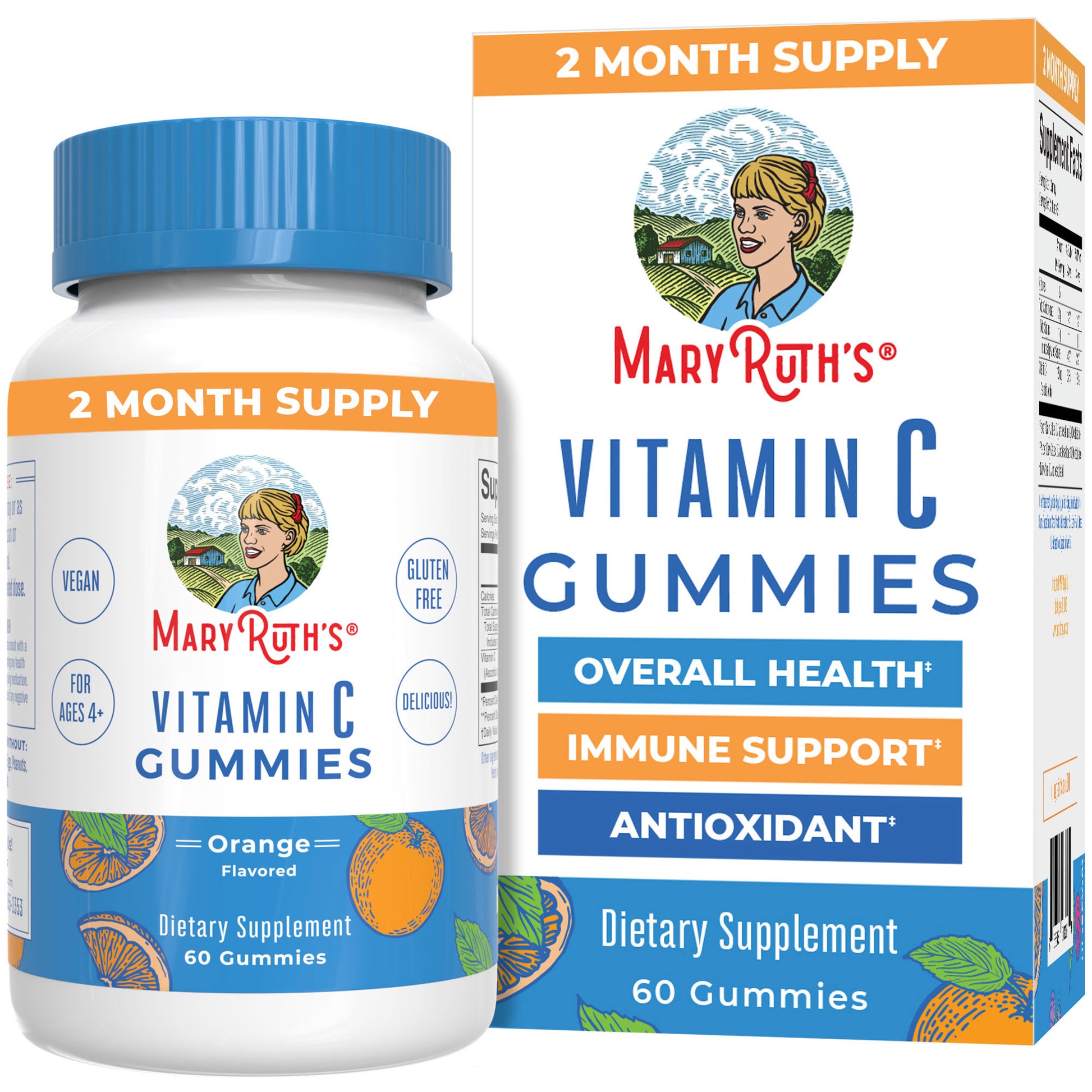 Vitamin C Gummies (Orange) 60 Count