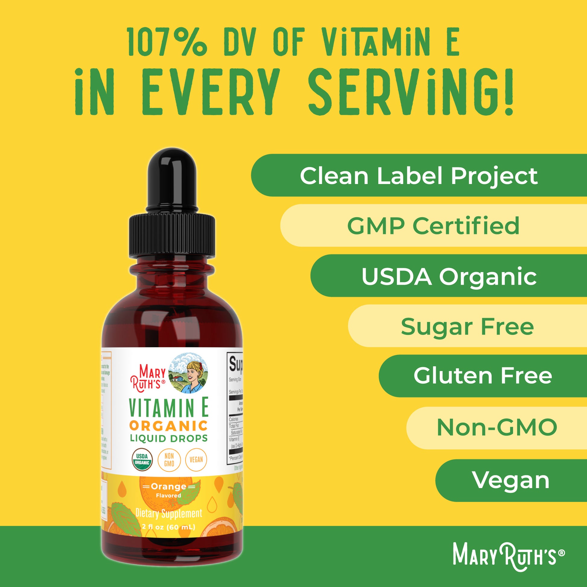 Vitamin E Organic Liquid Drops Vitamin E Organic Liquid Drops