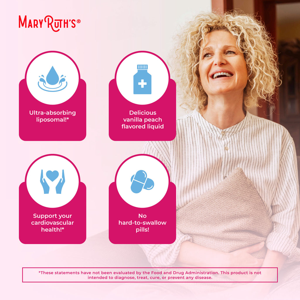 Women’s 40+ Multivitamin Liposomal Pouches (Vanilla Peach) Benefits