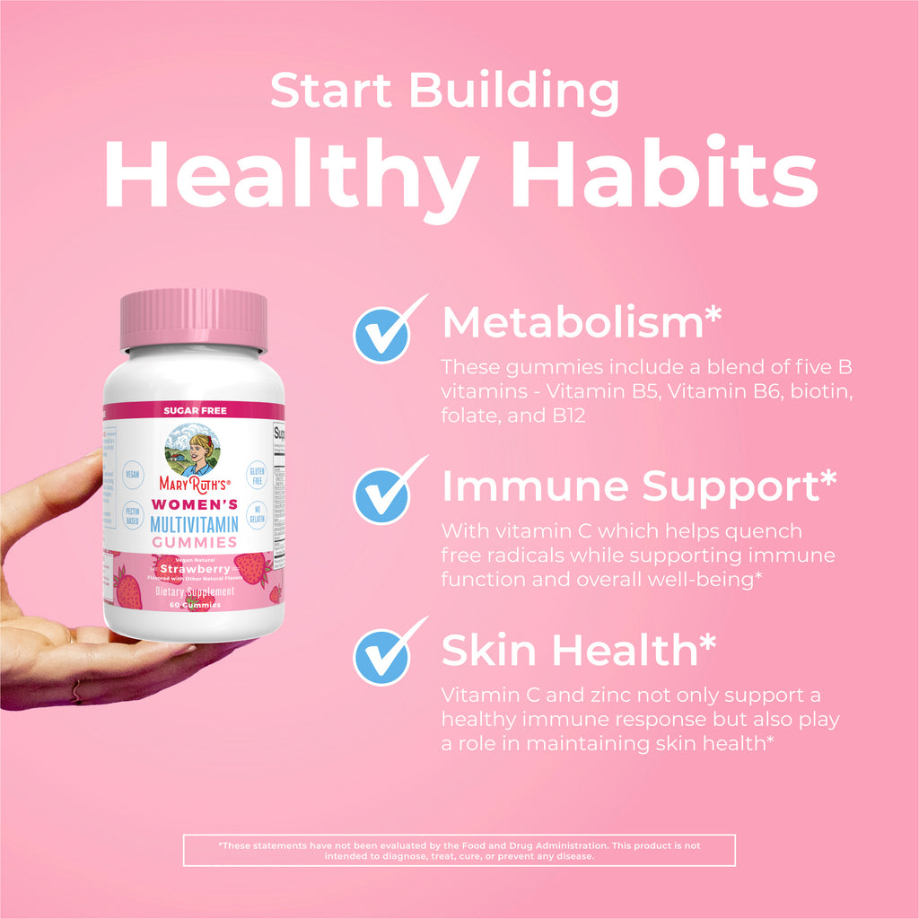 Women’s Multivitamin Gummies (Strawberry) 60 Count Healthy Habits