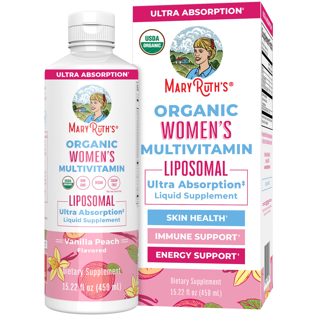 Women’s Organic Multivitamin Liposomal (Vanilla Peach) 15 oz