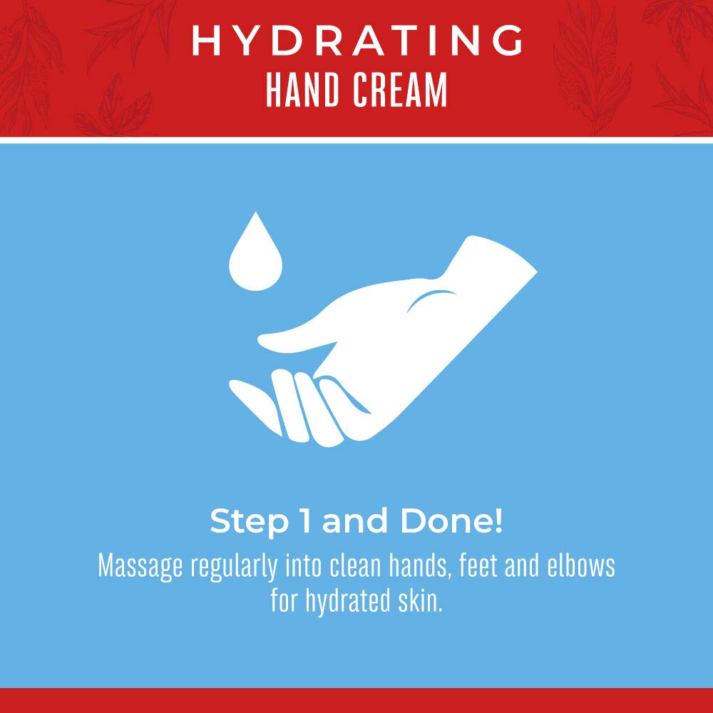 Hydrating Hand Cream 4oz Suggested Use