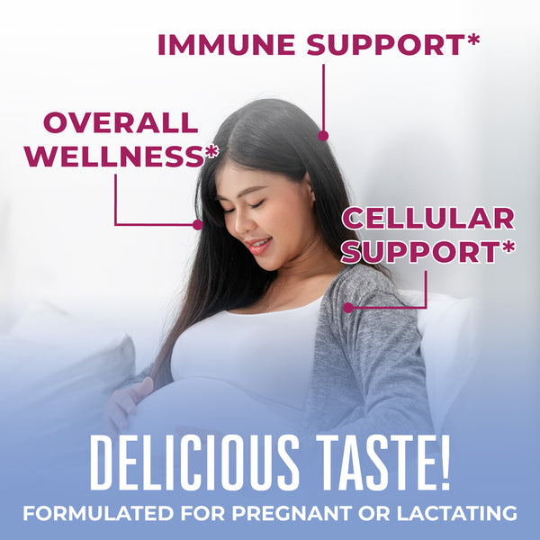 MaryRuth Prenatal & Postnatal Liquid Iron Supplement For Pregnancy Berry Flavor Health Benefits
